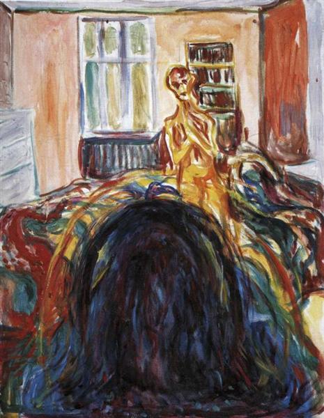 Self-Portrait During the Eye Disease I, 1930 - Edvard Munch