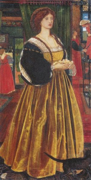 Clara von Bork, 1860 - Edward Burne-Jones