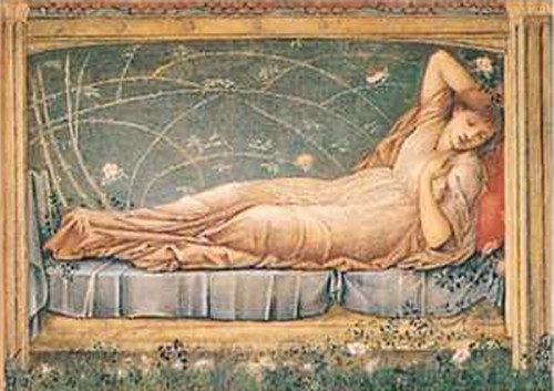 Sleeping Beauty, 1871 - Едвард Берн-Джонс