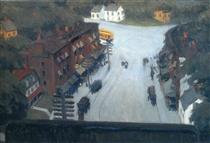 American Village - Edward Hopper