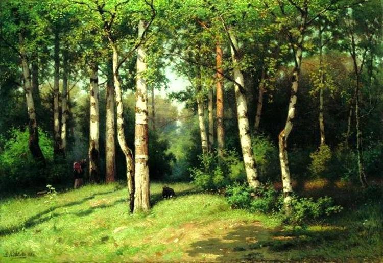 Noon in the Woods - Efim Volkov