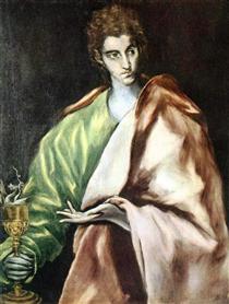 Апостол Иоанн Богослов - Эль Греко