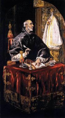 Die Vision des Hl. Ildefonso - El Greco