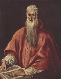 Der Heilige Hieronymus als Studierender - El Greco