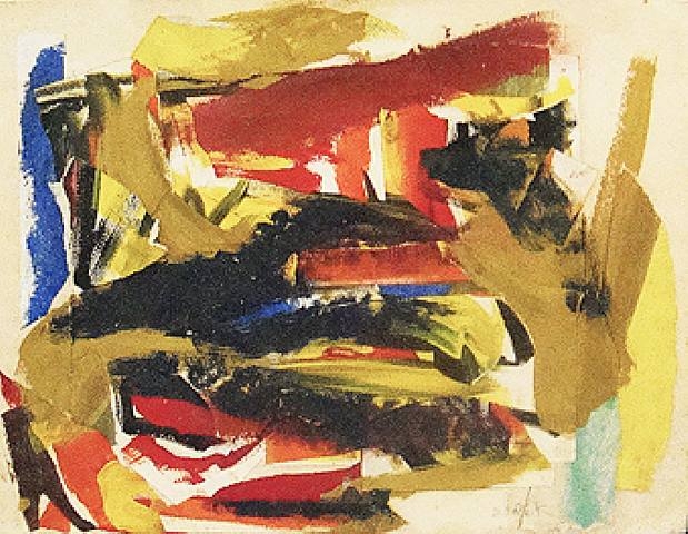 Untitled (Collage), 1960 - Elaine de Kooning