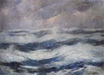 The Sky and the Ocean - Emil Carlsen