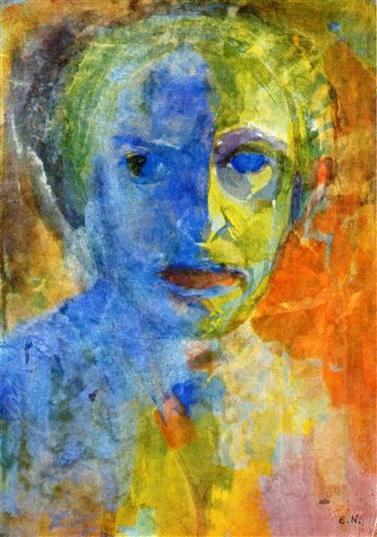 Self-portrait, 1912 - 埃米尔·诺尔德