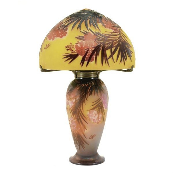 Hibiscus Lamp, 1900 - Émile Gallé
