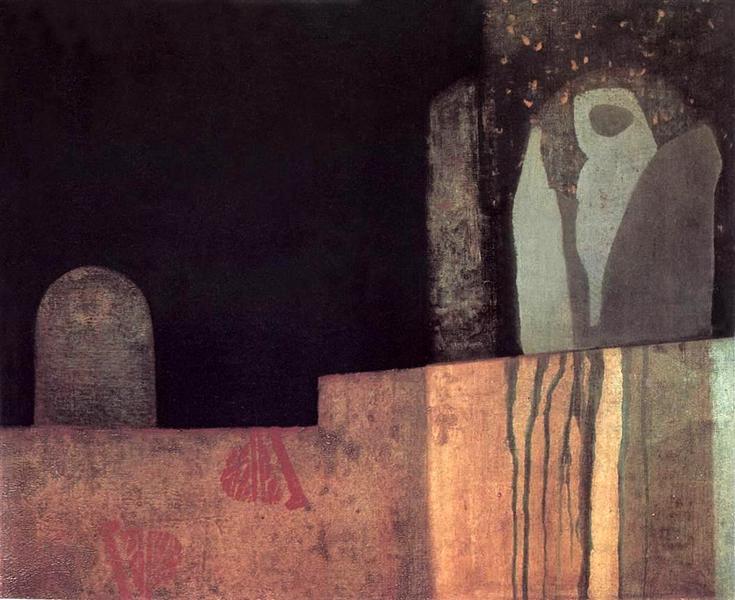 Statue in a Cemetery, 1959 - Endre Bálint