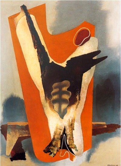 The Funeral of Romanticism: Aesthetic Transfiguration, 1934 - Энрико Прамполини