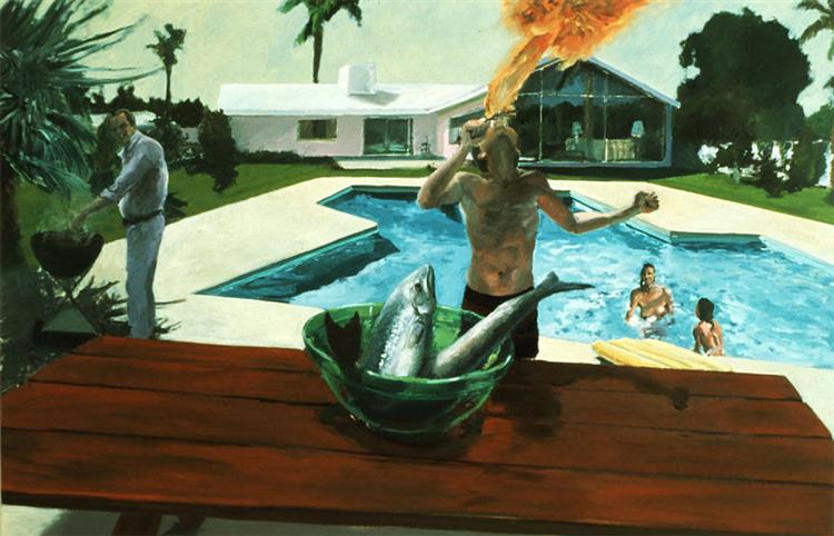 Barbecue, 1982 - Эрик Фишль