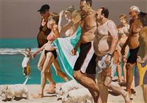 Scenes From Late Paradise The Parade - Eric Fischl