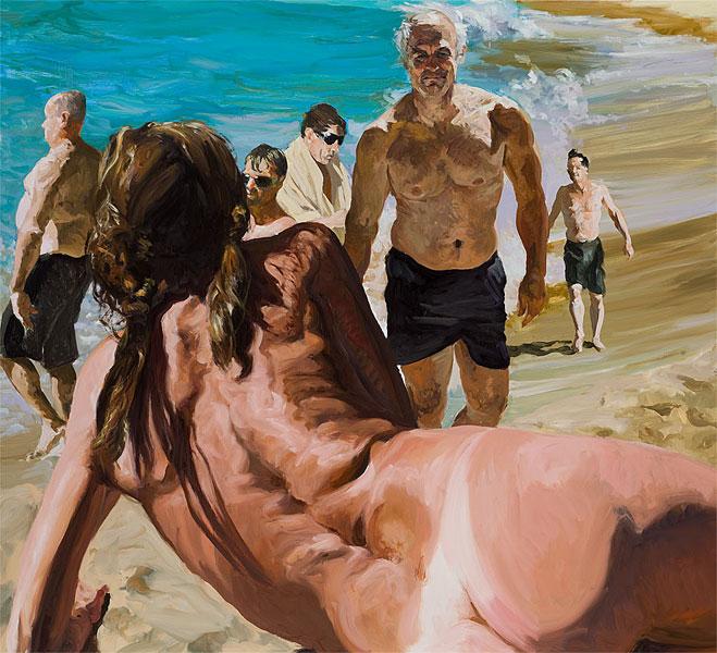Scenes of Late Paradise The Welcome - Eric Fischl