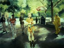 So She Moved into the Light - Eric Fischl