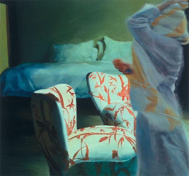 The Bed, the Chair, Crossing, 2000 - Eric Fischl