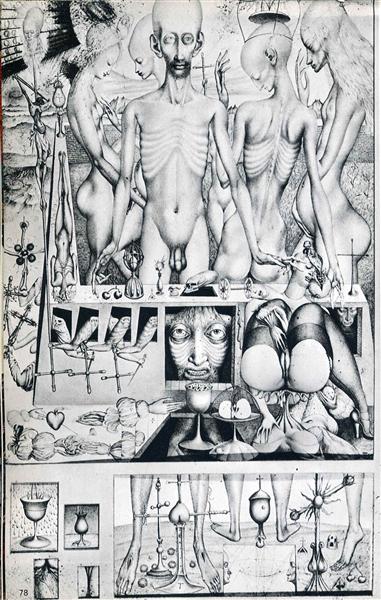 Untitled, c.1950 - Ernst Fuchs