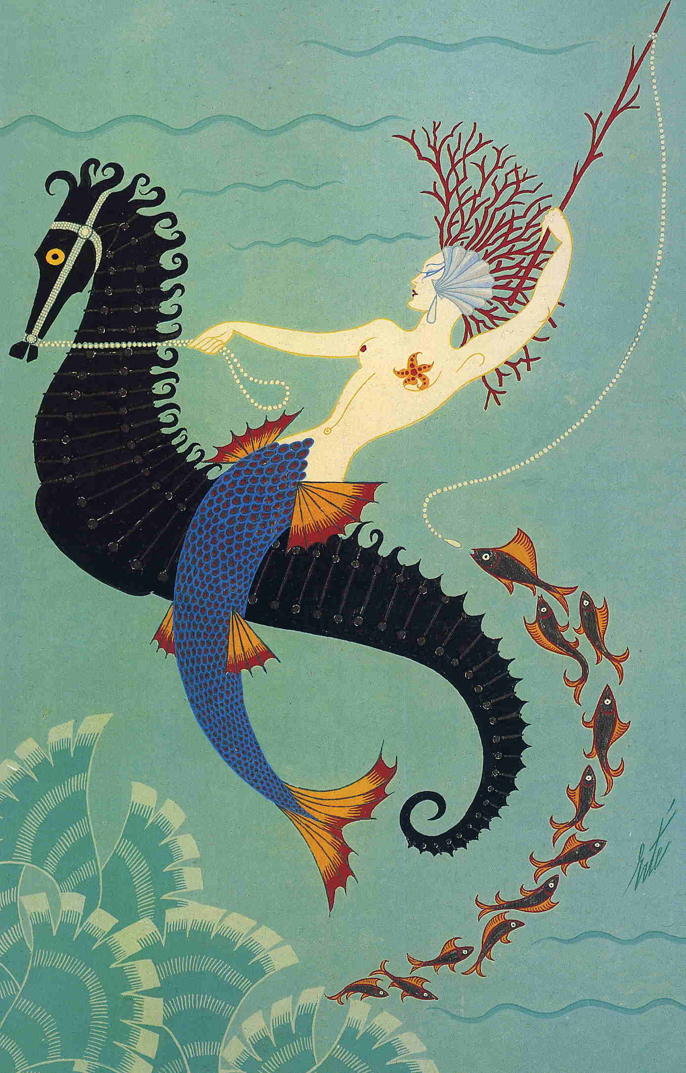 Water - Erte - WikiArt.org