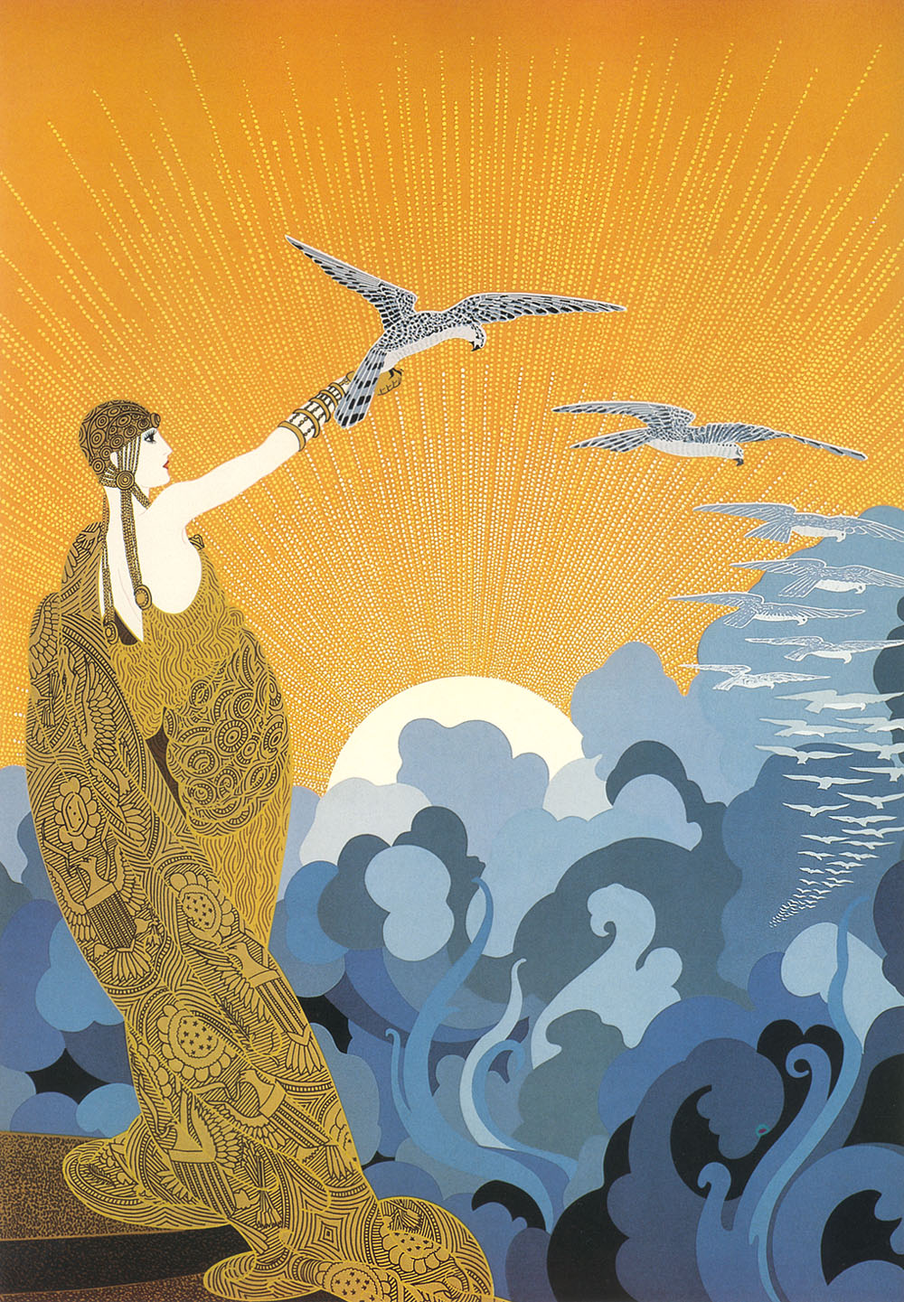 Wings of Victory - Erte - WikiArt.org