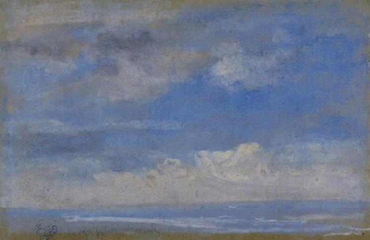 Clouds - Eugène Boudin