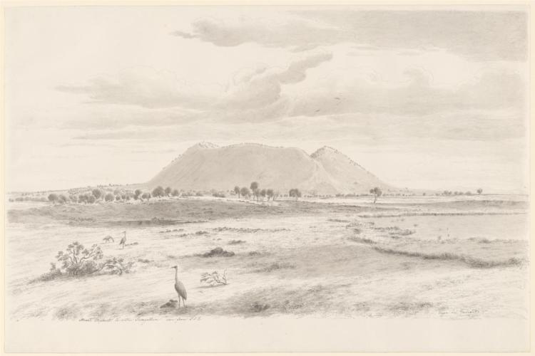 Mount Elephant, 1858 - Eugene von Guérard