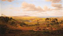View of Geelong - Eugene von Guerard