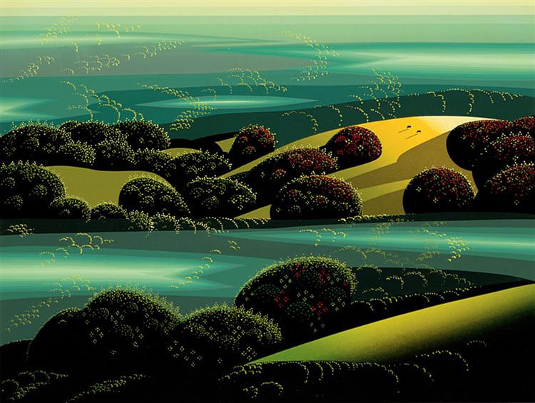 Emerald Fog, 1993 - Eyvind Earle