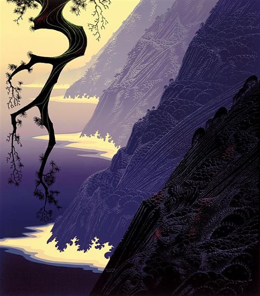 Purple Mist, 1989 - Eyvind Earle
