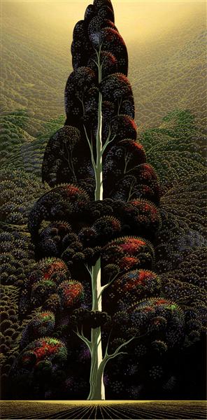 Reaching for the Sky, 1995 - Eyvind Earle
