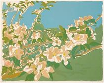 Apple Blossoms II - Fairfield Porter