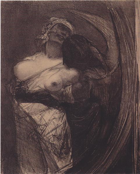 The Cold Devils, c.1860 - Félicien Rops