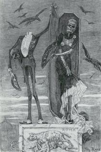 The Supreme Vice - Felicien Rops