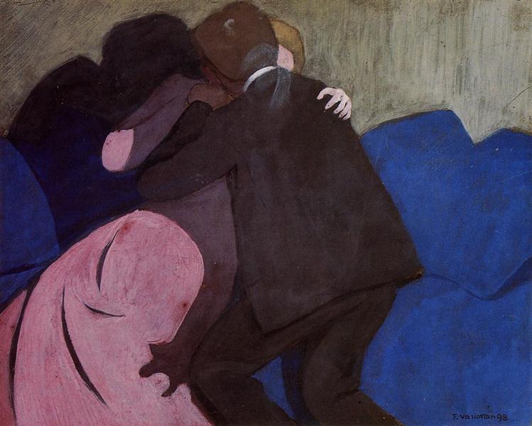 The Kiss, 1898 - Felix Vallotton
