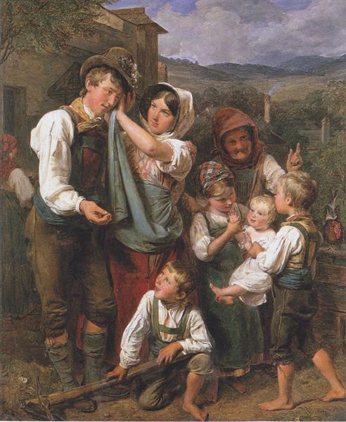 The Homecoming, 1833 - Ferdinand Georg Waldmüller