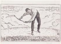 The working mower - Ferdinand Hodler