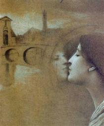 My Heart Cries for the Past - Fernand Khnopff
