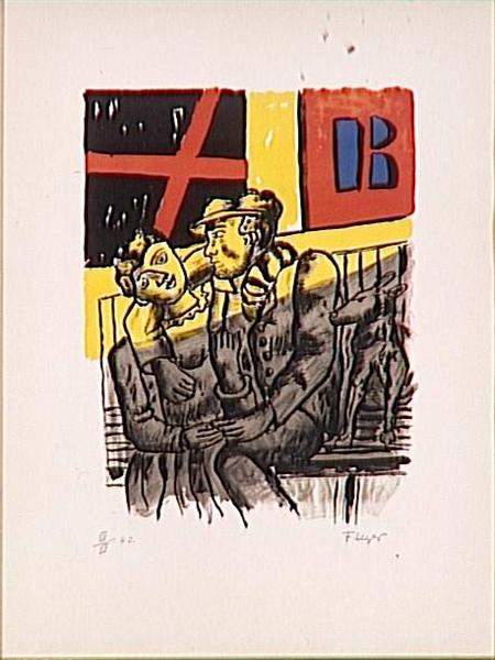 Lovers - Fernand Léger