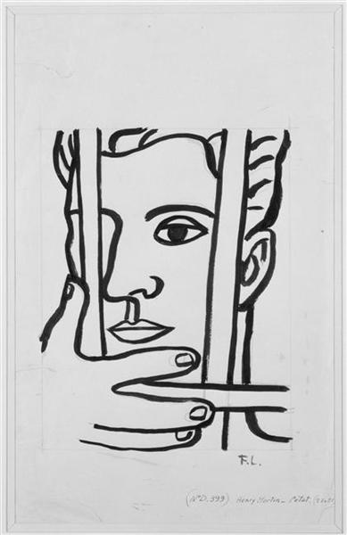 Portrait of Henri Martin - Fernand Léger