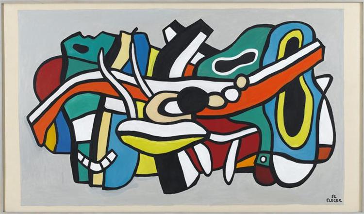 Project for a mural, 1952 - Fernand Leger