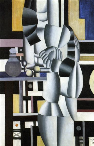 Two women with the toilet, final state, 1920 - Fernand Leger