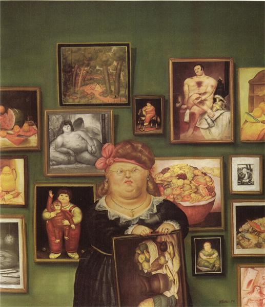 The Collector, 1974 - Fernando Botero