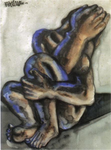 Weeping Woman, 1949 - Фернандо Ботеро