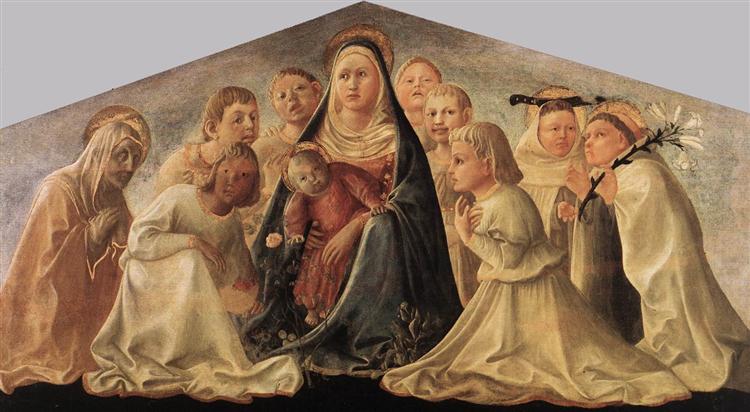 Madonna of Humility, 1430 - Filippo Lippi