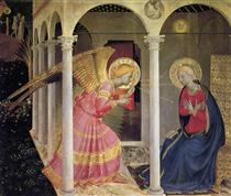 Anunciação de Cortona - Fra Angelico