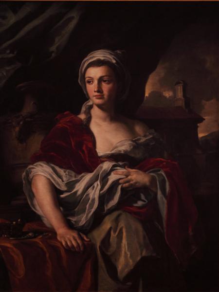 Portrait of a Woman - Франческо Солімена