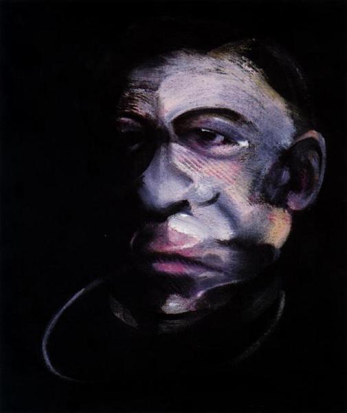 Portrait of Jacques Dupin, 1990 - 法蘭西斯‧培根