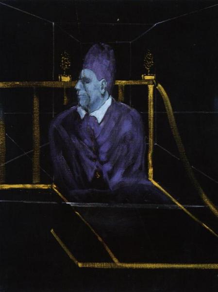 Study for Portrait II, 1952 - Френсіс Бекон