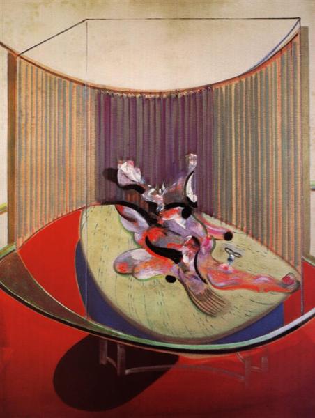 Версия №2 Лежащей фигуры со шприцем, 1968 - Френсис Бэкон