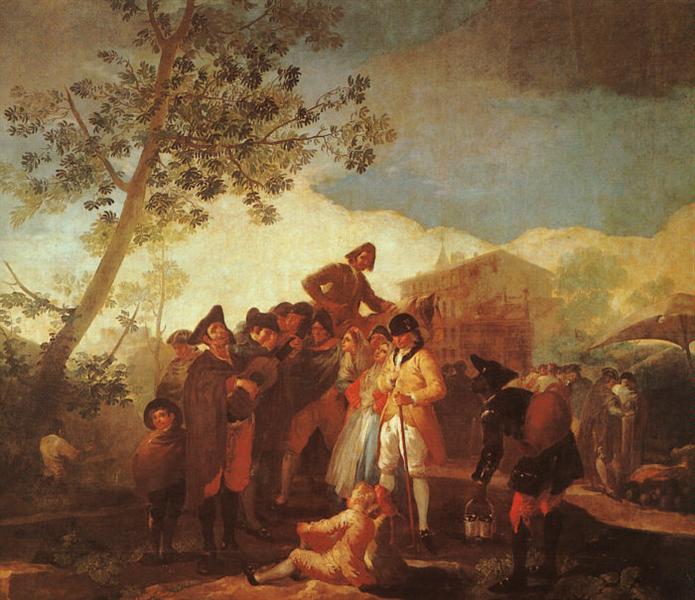 The Blind Guitar Player, c.1778 - Francisco Goya