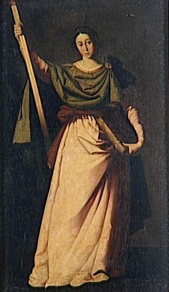 Св. Евлалия, c.1640 - c.1650 - Франсиско де Сурбаран