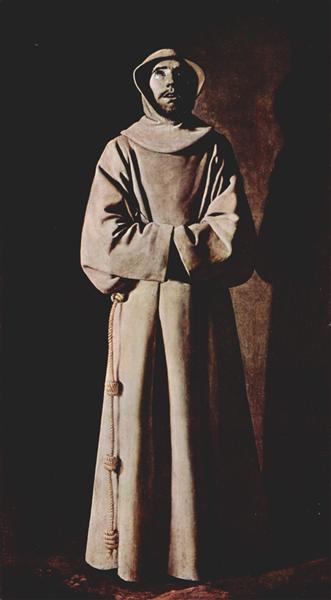 Saint François, c.1645 - Francisco de Zurbarán